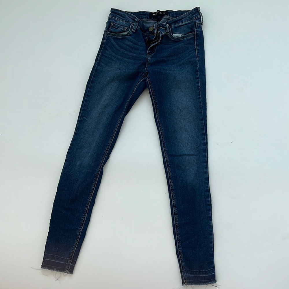 Lightly worn, Size 27,  blue, jeans